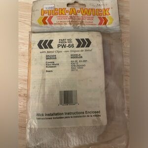 PICK-A-WICK PW-66 Kerosene Heater Replacement Wick Corona Robeson Medallion